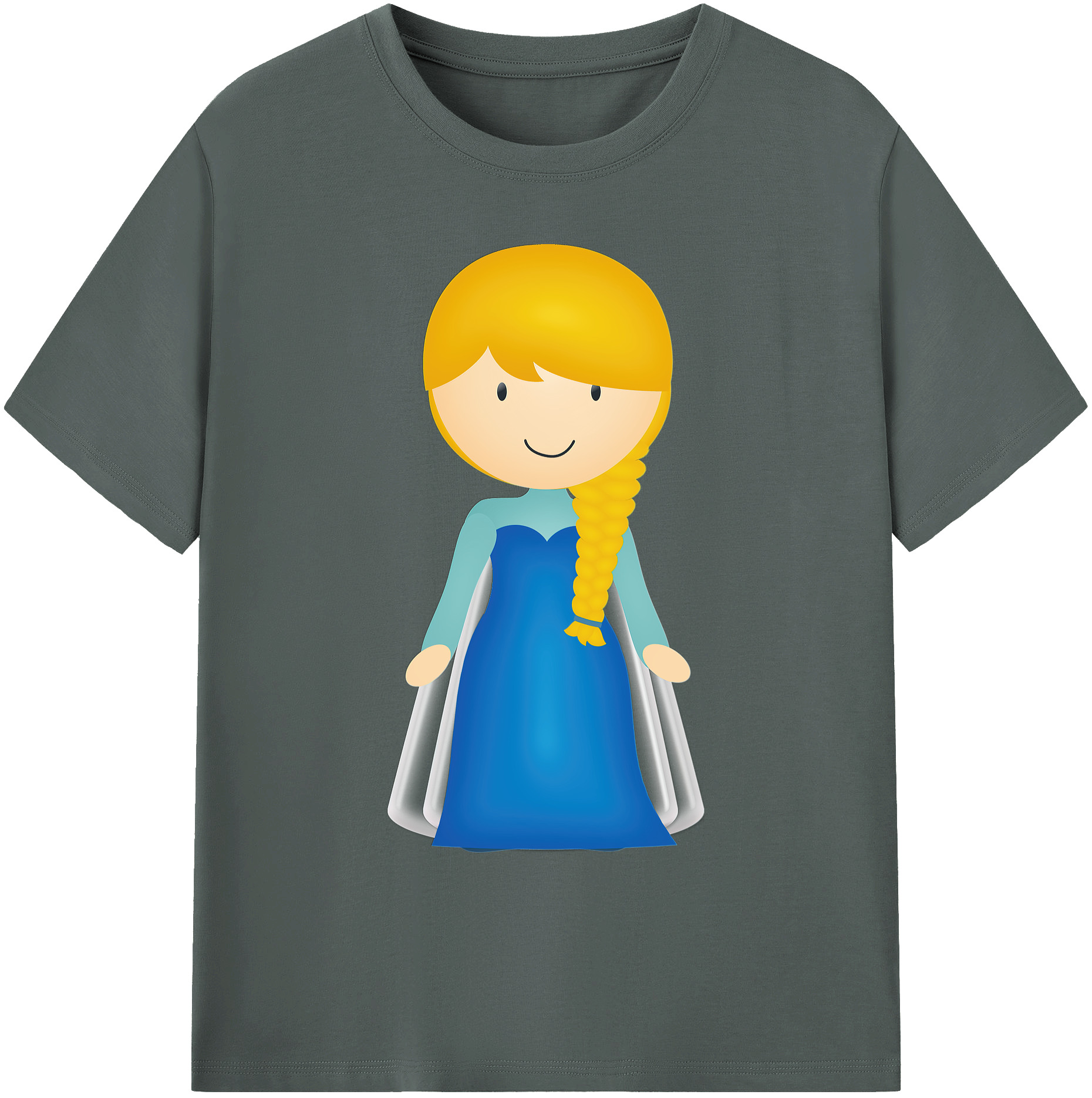 （画像用） アナと雪の女王 アンナ エルサ Frozen Anna Elsa 綿100％ メンズ半袖Tシャツ｜肌触りやわらか＆通気性
